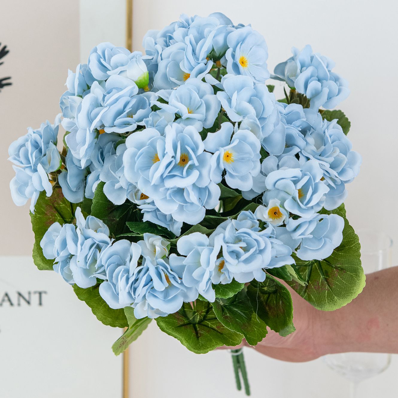 Bonsai Garden Festival - 인공 꽃 식물 베고니아 꽃 웨딩