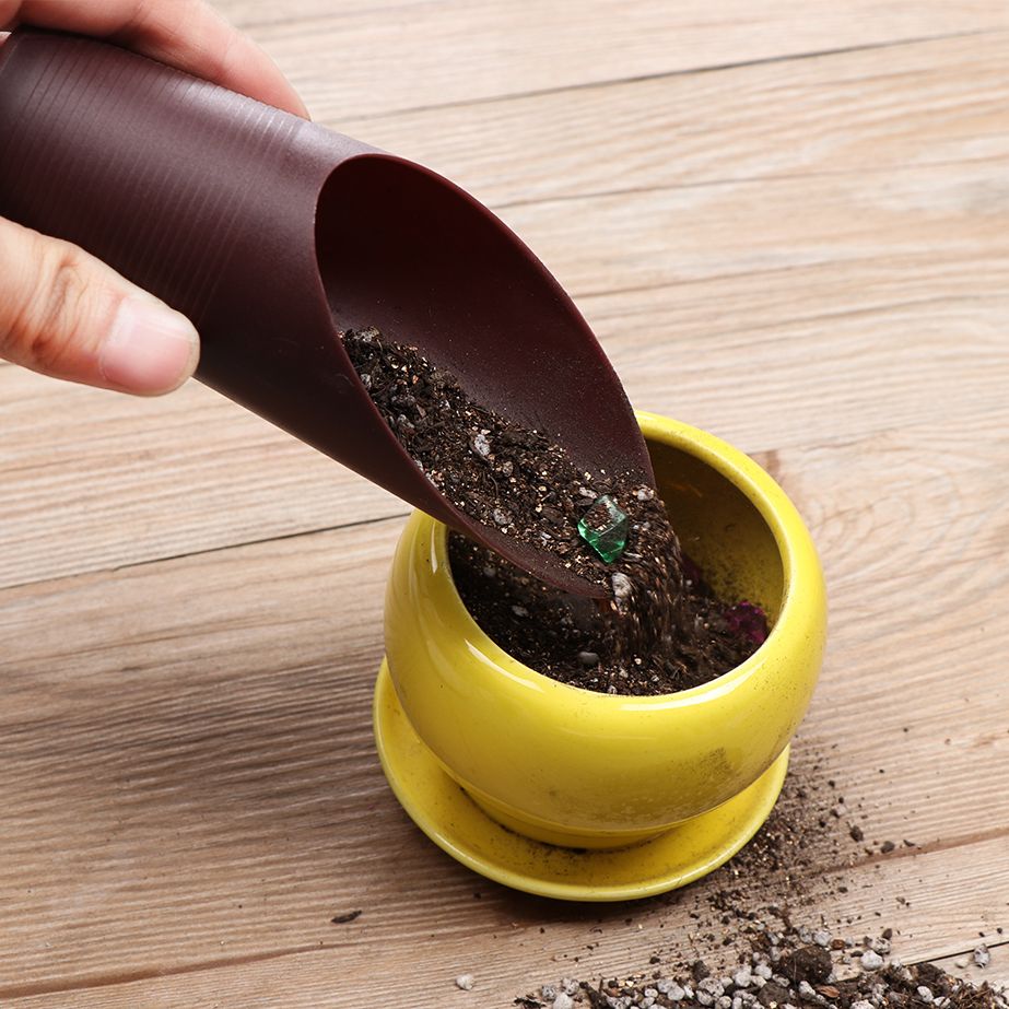 Bonsai Garden Accessories - 정원용 플라스틱 토양 삽 컵, 토양