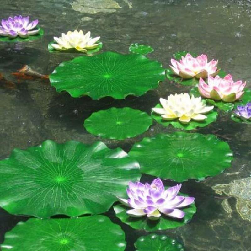 2026년 인공 수련 꽃 없는 연잎 연못 장식 수족관  - Bonsai Garden With Pond 리뷰 및 가격