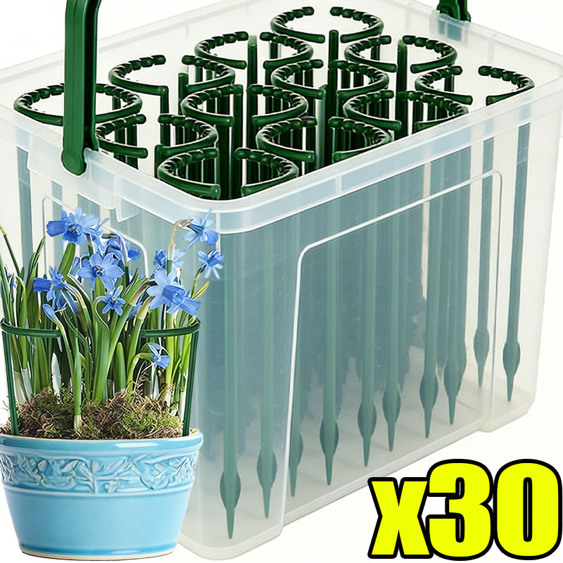 30-1개 플라스틱 식물 지지대 반원형 말뚝 프레임 고 - Bonsai Garden Accessories 리뷰 및 가격