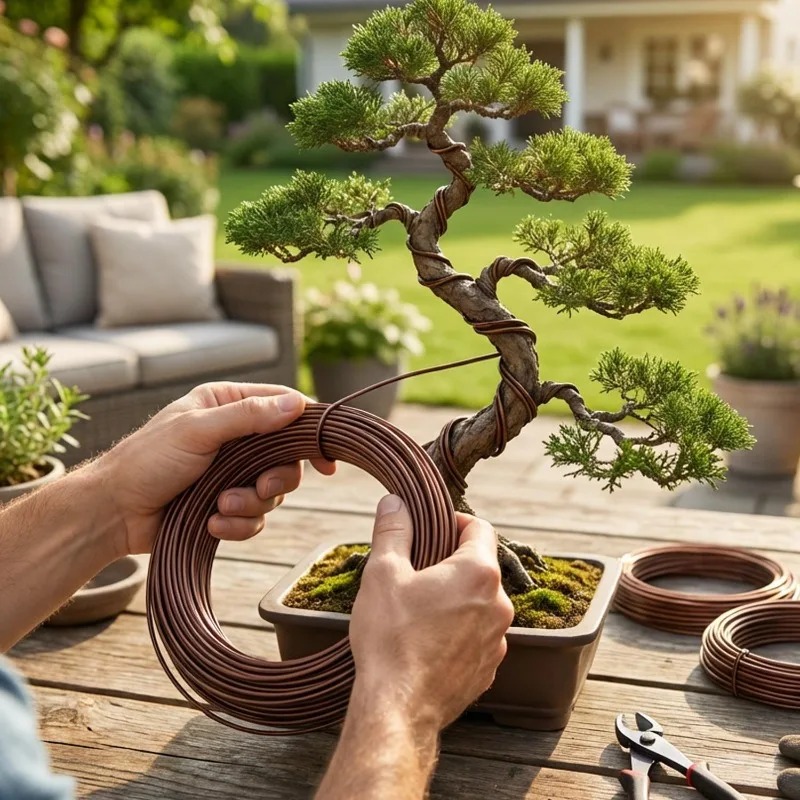 5M 분재 훈련용 와이어 세트, 정원 식물 지지용 알루 - Bonsai Garden Accessories 리뷰 및 가격