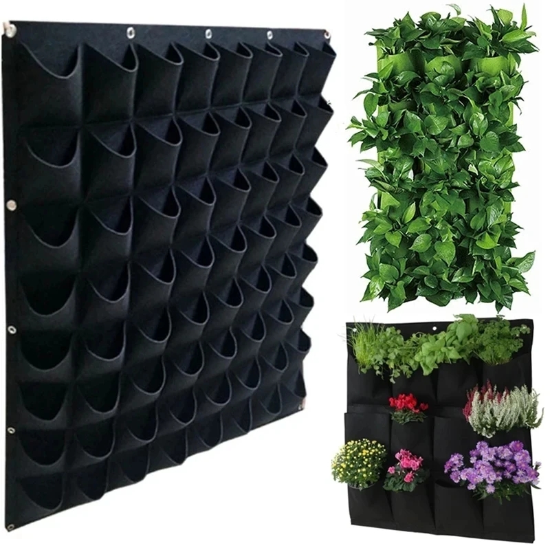 벽걸이 식물 재배 가방 다중 포켓 재배 가방 수직 정원 - Bonsai Vertical Garden 리뷰 및 가격